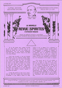 La Nouvelle Revue Spirite