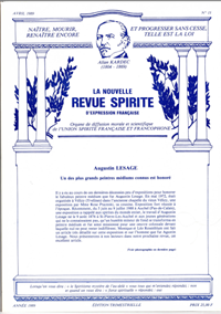 La Nouvelle Revue Spirite